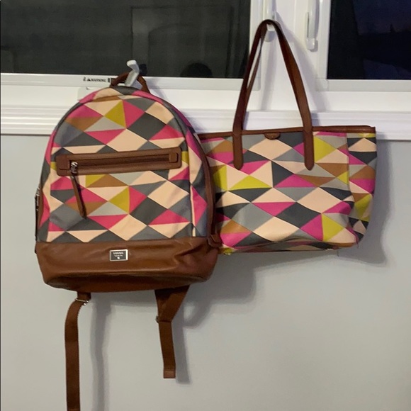 Fossil Handbags - Matching fossil backpack and purse
